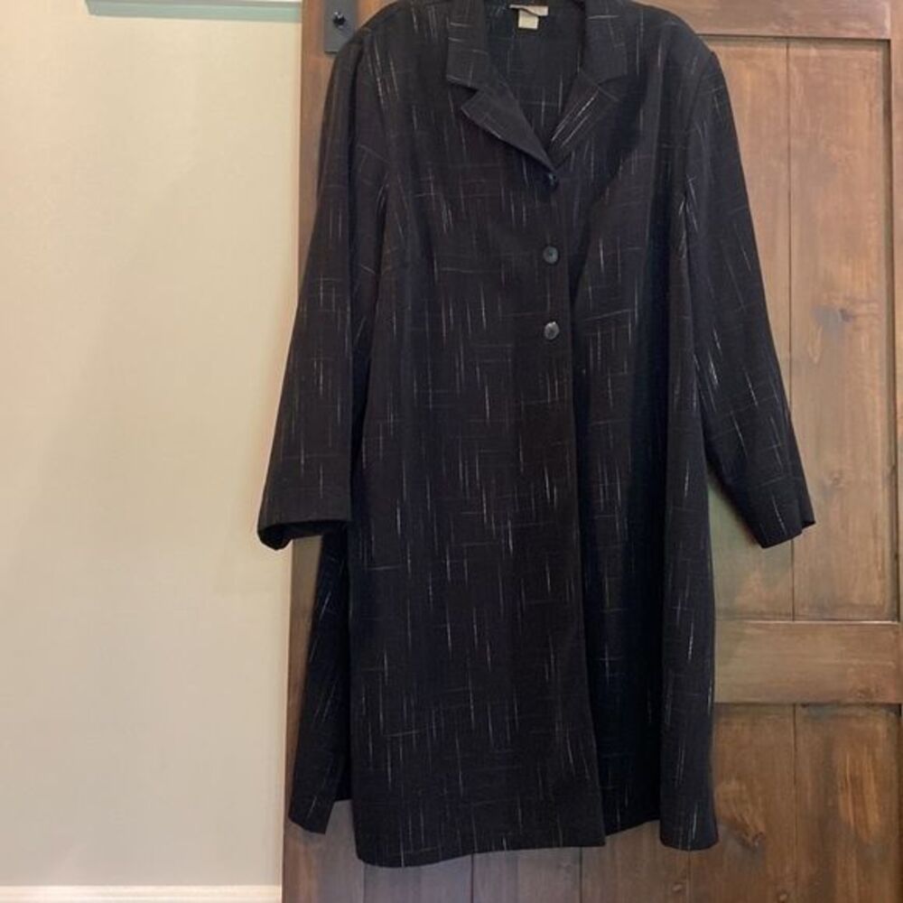 E323 Vintage Rebecca Jones Light Coat Duster Sz.3X In Great Condition